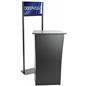 Double Sided Adjustable Poster Stand