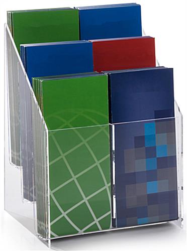 Acrylic Brochure Rack for 4"w Literature