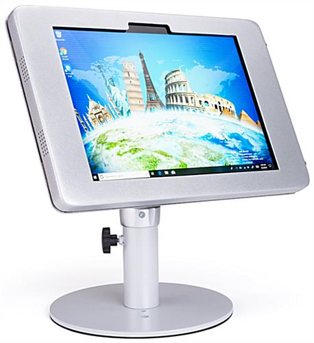 Tilting & rotating Surface Pro counter kiosk stand