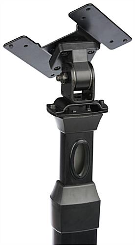 Freestanding Microsoft Surface Pro stand with tilting and rotating bracket