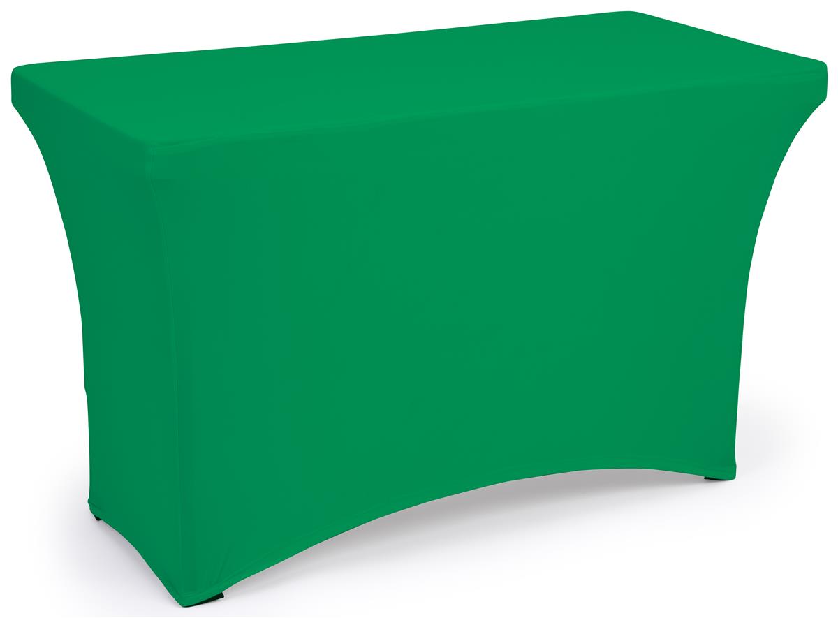 Fitted Spandex Table Covers 4’, 6’, or 8’ Stretch Cloths