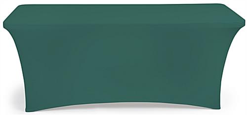 6 foot fitted spandex table covers