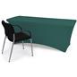 Fitted spandex table covers with heavy duty material