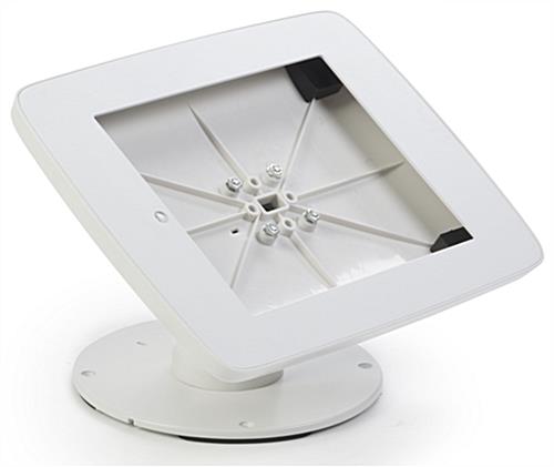 White iPad Checkout Stand | Countertop Mounted