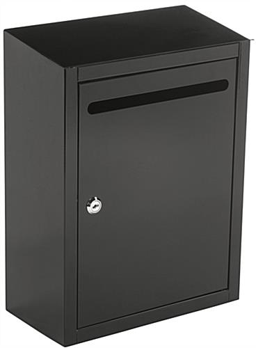 Black Suggestion Lockbox | Hinged Door