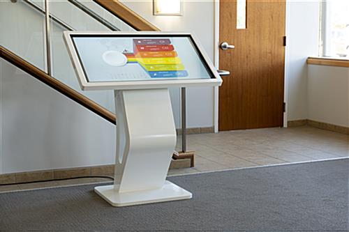 Touchscreen Directory Floor Stand | 10pt IR Panel