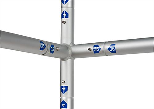 4 Sided Pop Up Tower for Trade Show Booth
