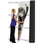 Pop up booth with 4 artwork panels