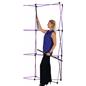10' trade show wall with magnet bars