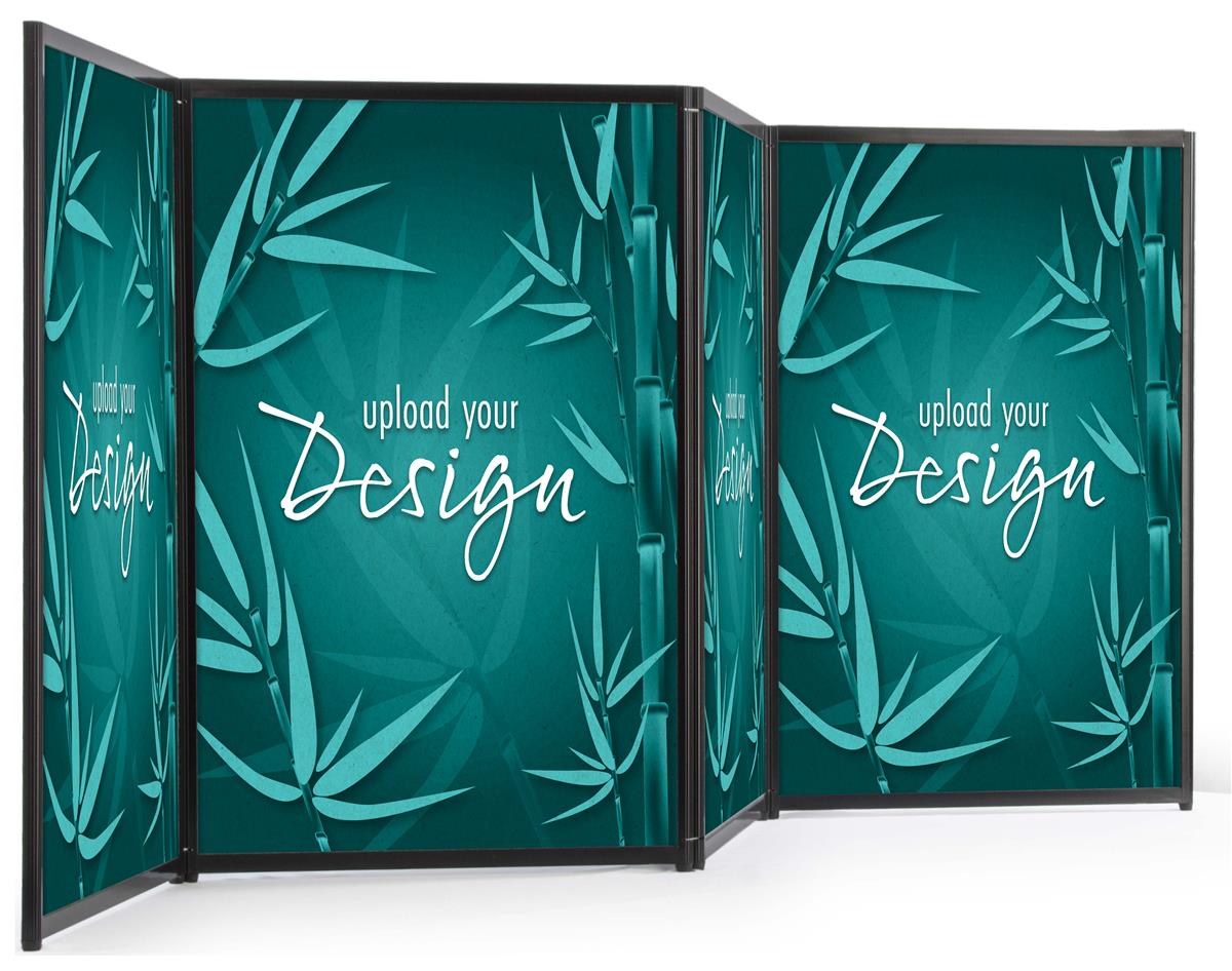 Hook and Loop Tabletop Display Board Travel Bag Included