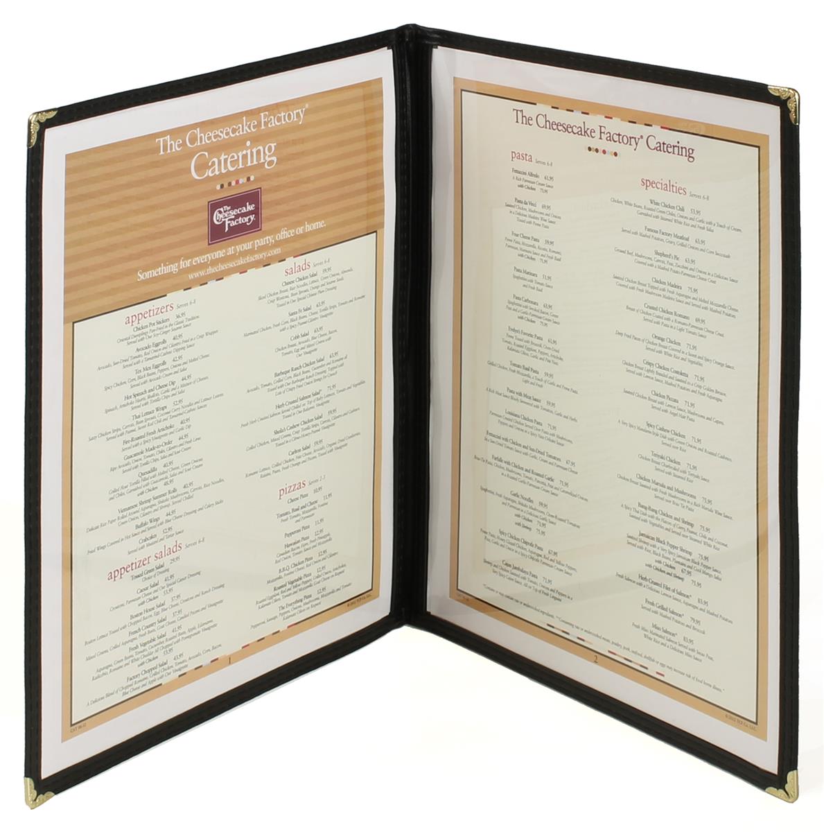 Food Service Equipment & Supplies Tabletop & Serveware 8.5 x 11inches