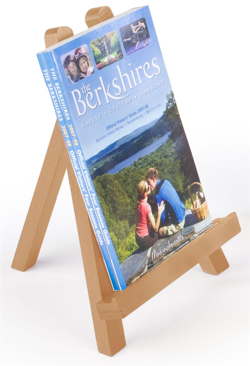 Natural Wood Tabletop Easel w/ Tripod Design