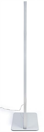 Durable LED floor sign totem stand with steel construction