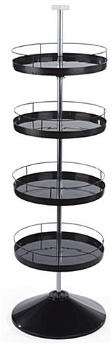 Round Spinning Tray Display Stand