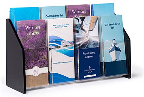 Office Brochure Holders | Leaflet Organizers with 3 Pockets