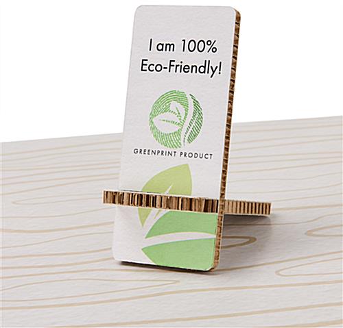 Eco-friendly meter boards come with 100% recyclable phone stand