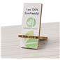Eco-friendly display counter with 100% recyclable phone stand included