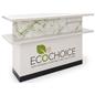 Eco-friendly display counter with full color custom graphics