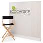 Custom eco-friendly booth backwall with large 6 foot design