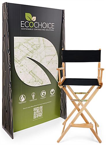 FSC-certified eco-friendly meter boards with tall 72 inch tall floor standing design