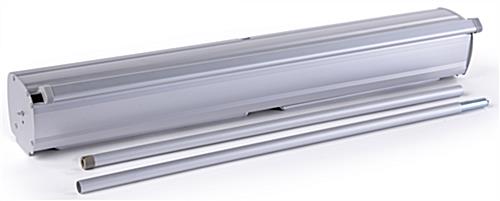 Retractable digital banner stand