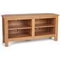 49-inch wooden TV entertainment center with melamine laminate finish