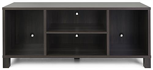 58-inch wood television console with four storage compartments