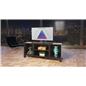 58-inch wood television console with multi-use purposes