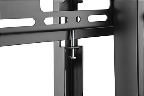 Contemporary mobile tv mount with height adjustment 