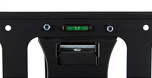 TV stand with mount for 70 inch TV with panning bracket