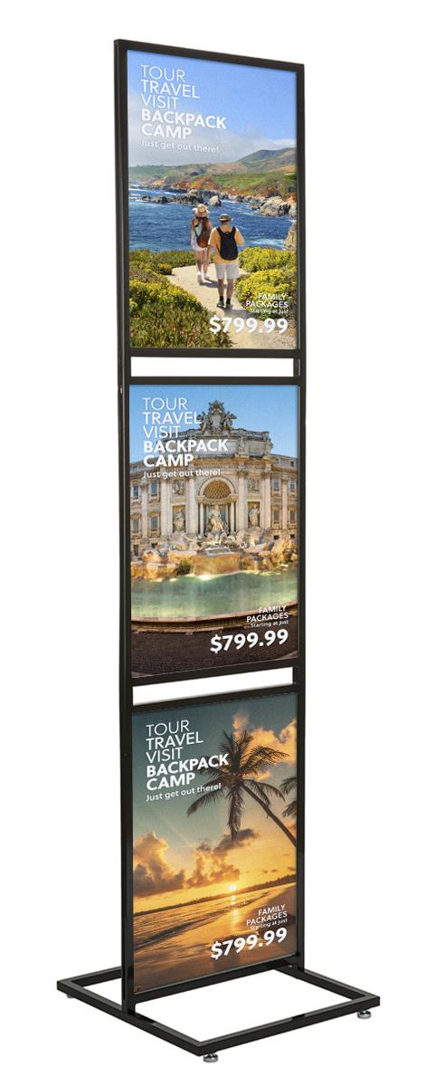 Tiered Poster Stand | Displays2Go