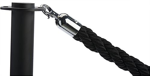 Black Queue Rope with (2) Posts