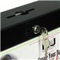 Secure Drop Box Stand For Hotel Keys With Anti-Theft Interior Panel