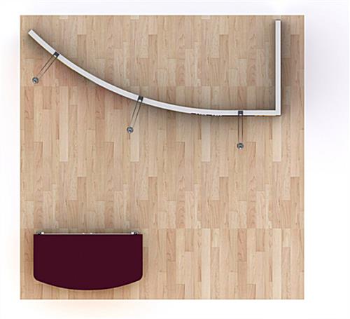 1009 Gravitee™ floor plan from above