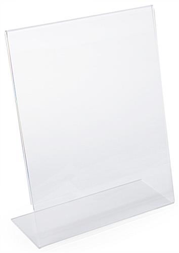 Custom 11x14 Acrylic Sign Holder for Tabletops