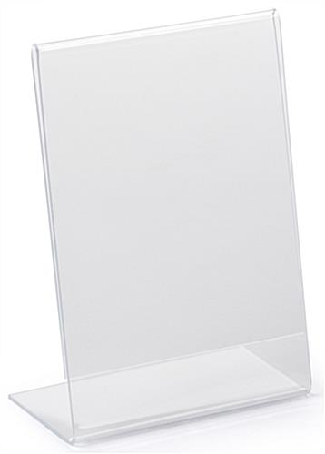 Custom 5x7 Table Signage Marketing Holder