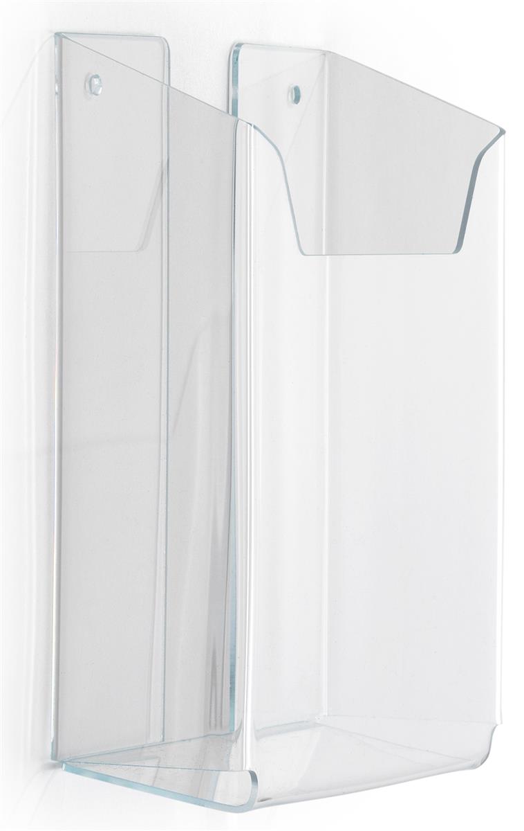 Wall Mount Custom Printed Newspaper Tabloid Rack UV Printing