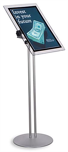 Menu Display For 17 x 11 Signs, Magnetic Lens And Adjustable Height