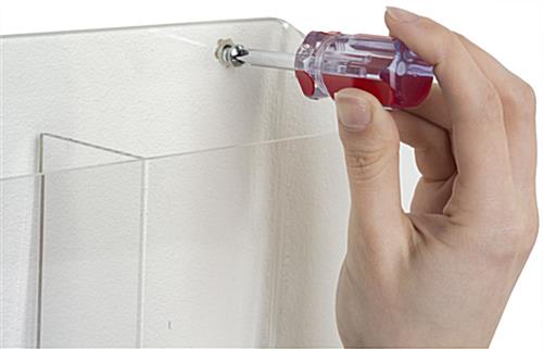 Custom Graphic Pamphlet Holder with 10 Pockets