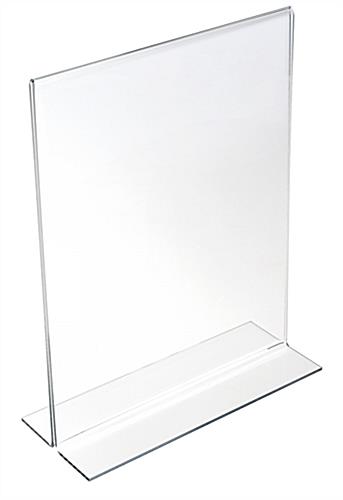 8.5" x 11" Sign Holder with Custom UV Printing