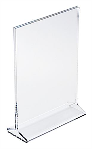 Custom UV Printed Countertop Menu Card Holder
