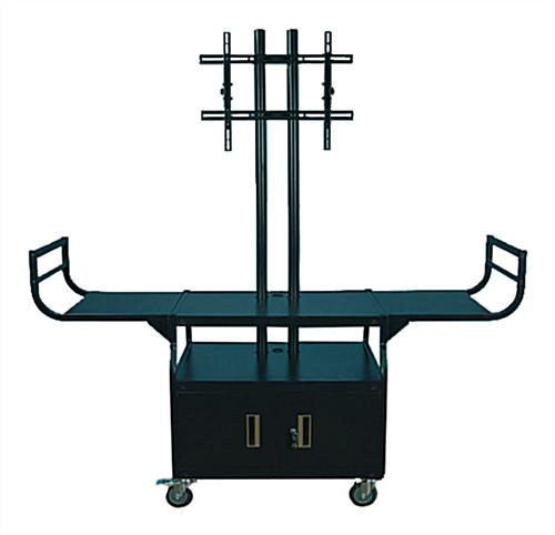 Flat Screen Cart with Dual Posts