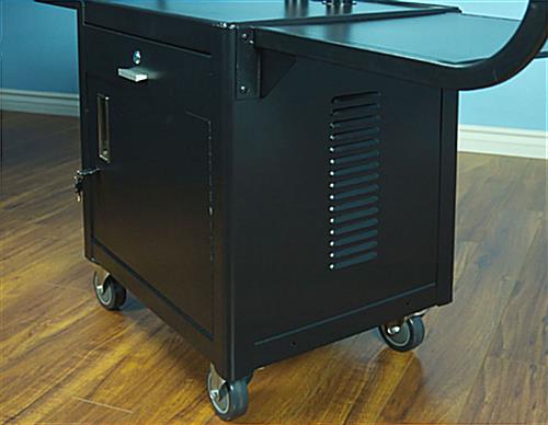 Tilting Bracket Plasma TV Cart 