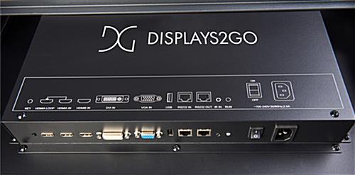 LCD video wall bundle with HDMI ports