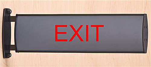 Hallway Signs Display Portrait Or Landscape Signage