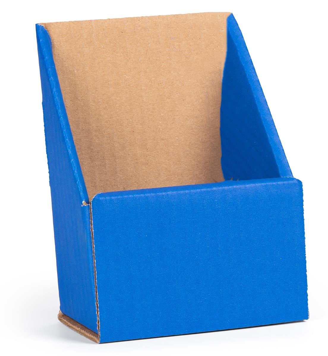 BlueTri Fold Cardboard Brochure Holder