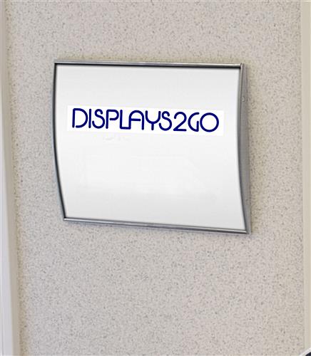 Engraved Office Door Sign with Frame