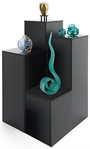 Collapsible Display Cubes with Hollow Center