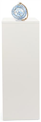 White Laminate Pedestal in Use