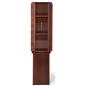 Wood magazine rack with optional pocket dividers 